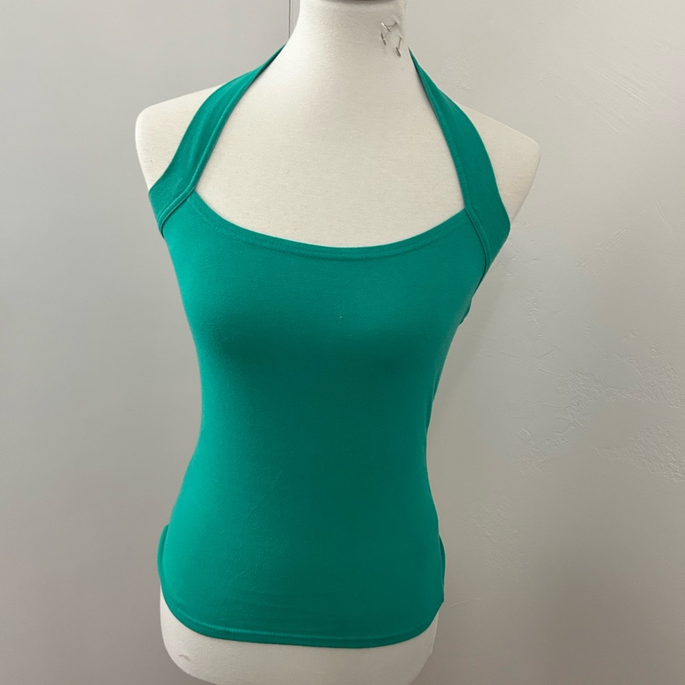 Venus Teal Halter Top